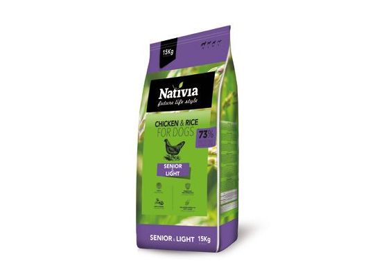 Nativia Dog Senior&Light 3kg