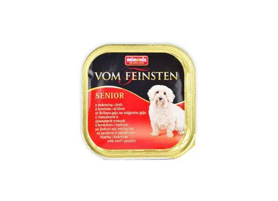 Animonda paštika Senior hovězí a kuře pes 150g