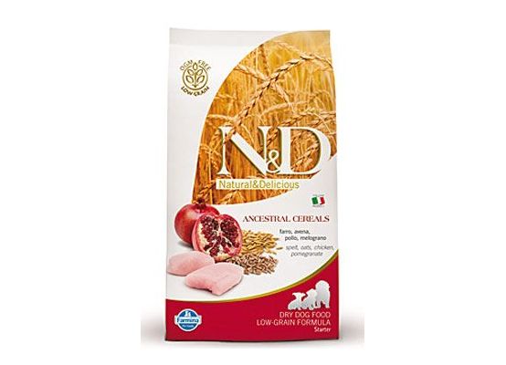 N&D LG DOG Puppy Starter Chicken & Pomegranate 800g