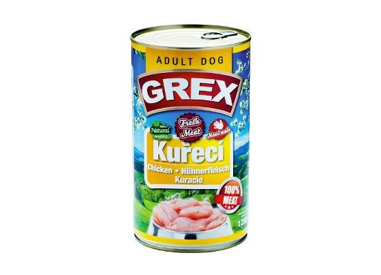 GREX konz. pes drůbeží 1280g