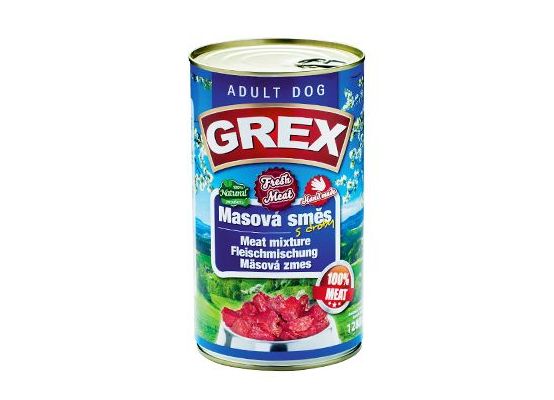 GREX konz. pes mas.směs 1280g