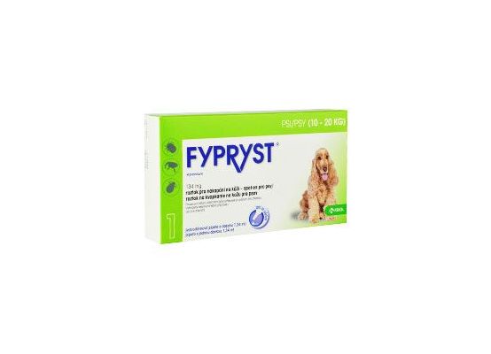Fypryst Spot-on Dog M sol 1x1,34ml (10-20kg)