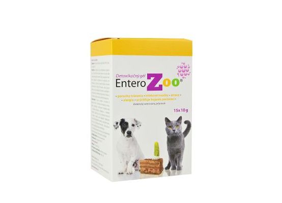 Entero ZOO detoxikační gel 15 x 10 g