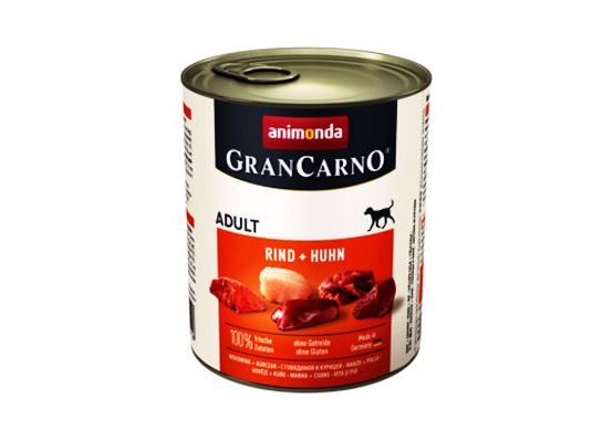 Animonda GRANCARNO konz. ADULT hovězí/kuřecí 800g