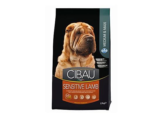 CIBAU Adult Sensitive Lamb&Rice 12kg+2kg ZDARMA