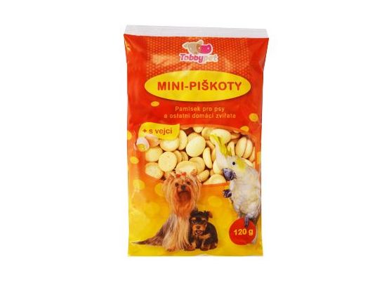 Piškoty TOBBY pro psy MINI 120g