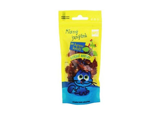 Pochoutka kuřecí kousky se šantou kočičí MAPES 50g