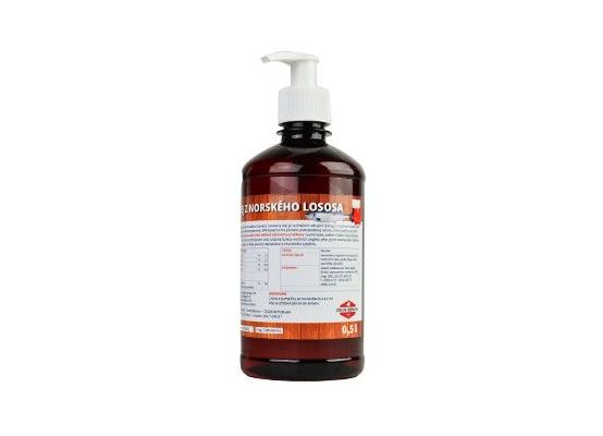 Lososový olej 100% pes ZEUS 500ml