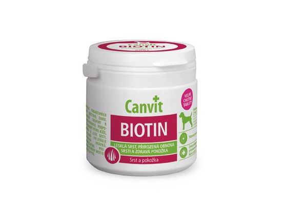Canvit Biotin pro psy ochucený 100g