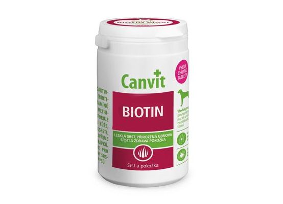 Canvit Biotin pro psy ochucený 230g