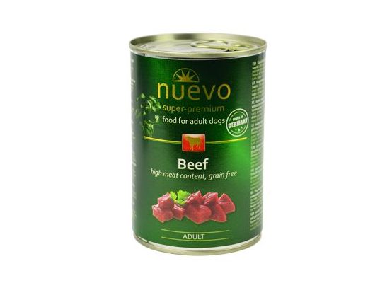 Nuevo pes adult Hovězí konz. 400g