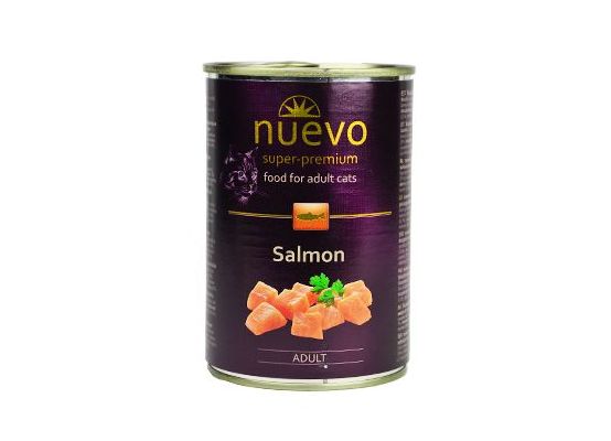 Nuevo kočka adult Losos konz. 400g