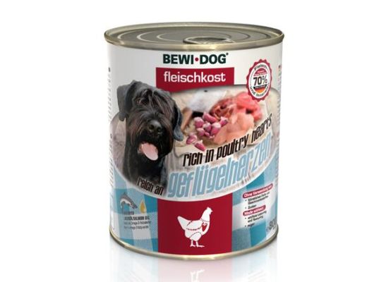 Bewi Dog Bohaté na drůbeží srdce 400 g