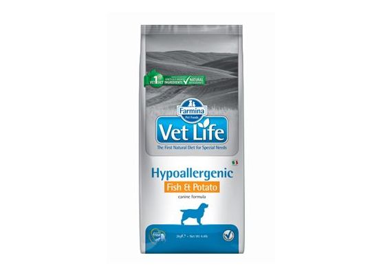 Vet Life Natural DOG Hypo Fish & Potato 2 kg