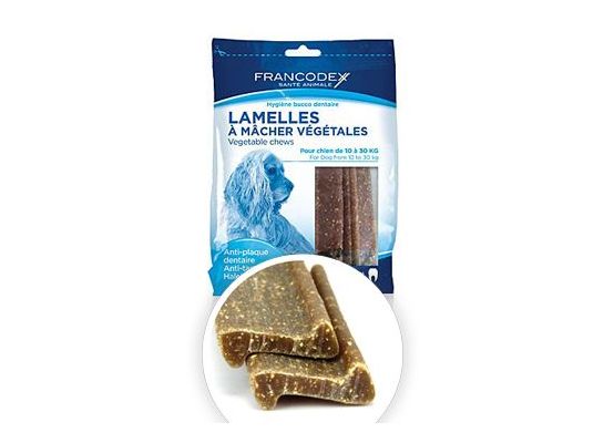 Francodex Weggy žvýkací plátky M pes 350g 15ks
