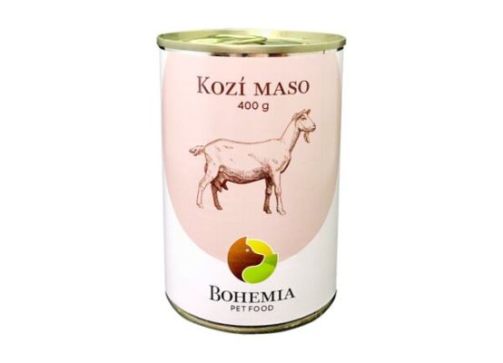BOHEMIA Kozí maso ve vlastní šťávě 400g