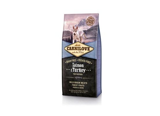Carnilove Dog Salmon & Turkey for Puppies 12kg