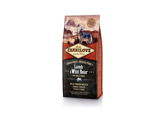 Carnilove Dog Lamb & Wild Boar for Adult 12kg