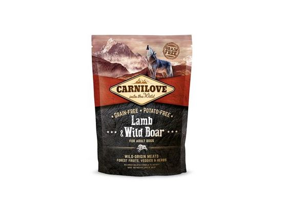 Carnilove Dog Lamb & Wild Boar for Adult 1,5kg