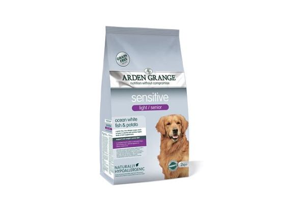 Arden Grange Light / Senior Sensitive with White Fish & Potato 12 kg