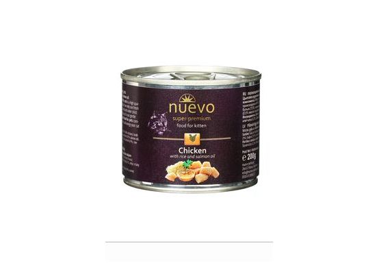 Nuevo kotě kuře konz. 200g