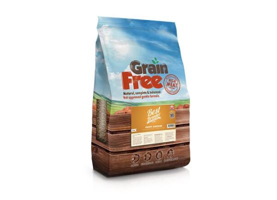 Best Breeder Grain Free Puppy Chicken with Sweet Potato, Carrots & Peas 12 kg