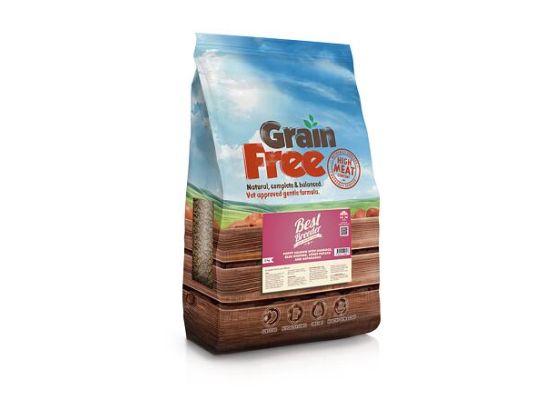 Best Breeder Grain Free Puppy Salmon with Haddock & Blue Whiting, Sweet Potato and Asparagus balení 2 kg