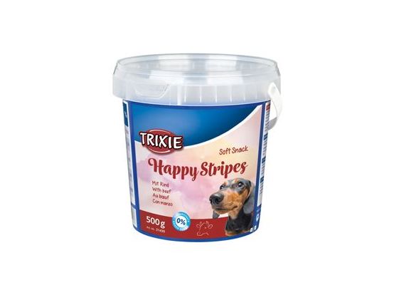 Trixie Soft Snack Happy Stripes hovězí pásky 500g TR