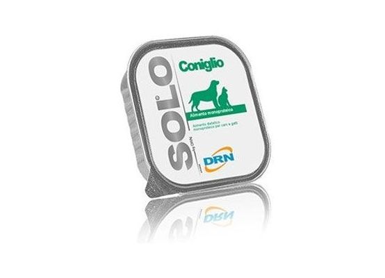SOLO Coniglio 100% (králík) vanička 300g