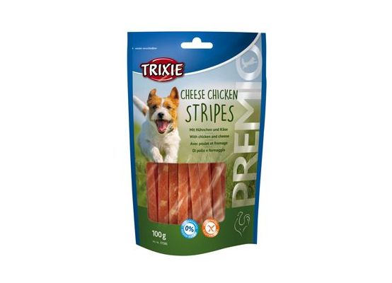 Trixie Premio CHICKEN CHEESE STRIPES se sýrem 100g TR