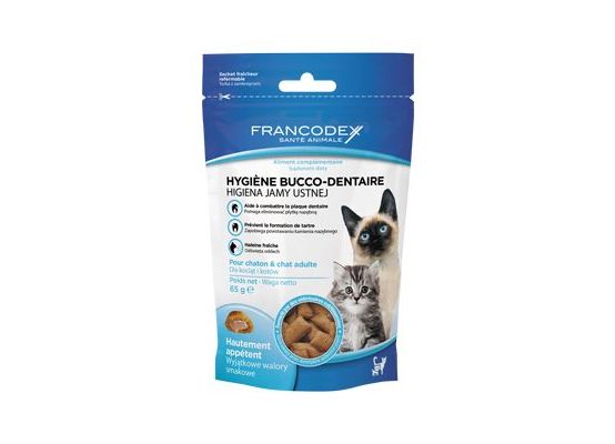 Francodex Pochoutka Breath Dental kočka 65g