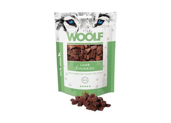WOOLF pochoutka lamb chunkies 100g