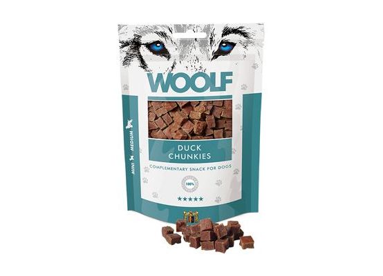 WOOLF pochoutka duck chunkies 100g