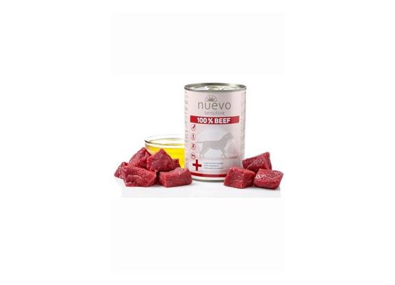 Nuevo pes Sensitive Hovězí Monoprotein konz. 400g