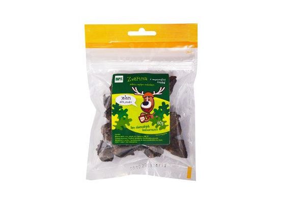 Pochoutka sušená MAPES Zvěřina jelen 60g