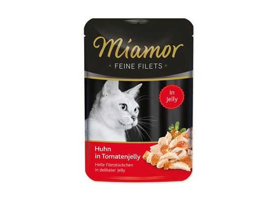 Miamor Cat Filet kapsa kuře+rajče v želé 100g