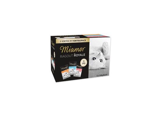 Miamor Cat Ragout kapsa Multi, krůta+losos+te 3x4x100g