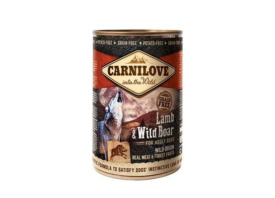 Carnilove Wild konz Meat Lamb & Wild Boar 400g
