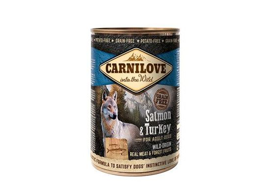 Carnilove Wild konz Meat Salmon & Turkey 400g