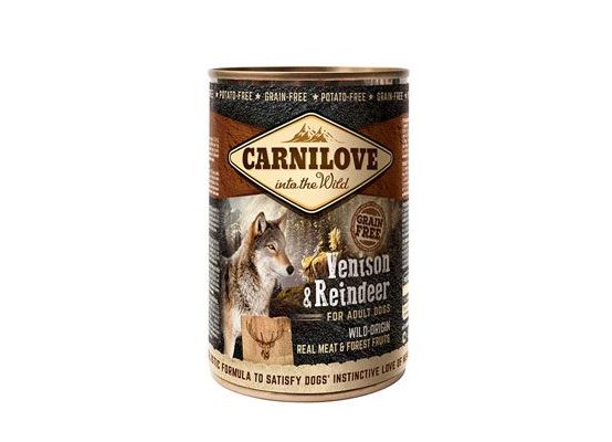 Carnilove Wild konz Meat Venison & Reindeer 400g