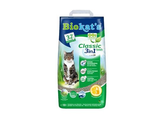 Podestýlka Biokat's Classic Fresh 10L