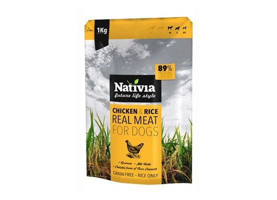 Nativia Real Meat Chicken&Rice 8kg
