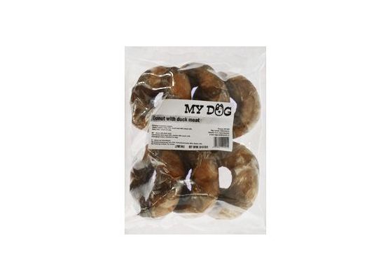Pochoutka Donut s kachním masem 12,5cm 6ks