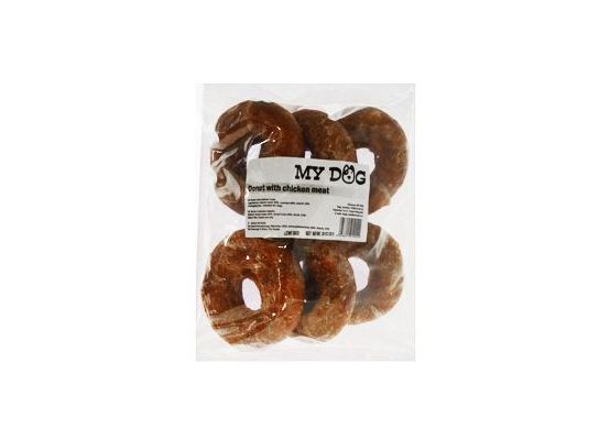 Pochoutka Donut s kuřecím masem 12,5cm 6ks