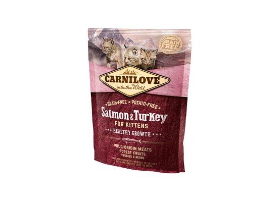 Carnilove Cat Salmon & Turkey for Kittens HG 400g