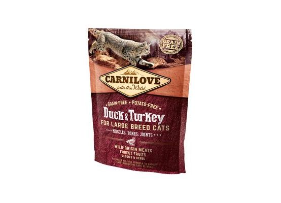 Carnilove Cat LB Duck&Turkey Muscles,Bones,Joints 400g