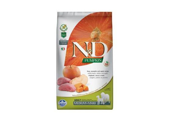 N&D Pumpkin DOG Adult M/L Boar & Apple 2,5kg