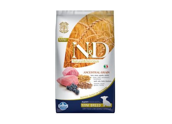 N&D LG DOG Puppy Mini Lamb & Blueberry 2,5kg