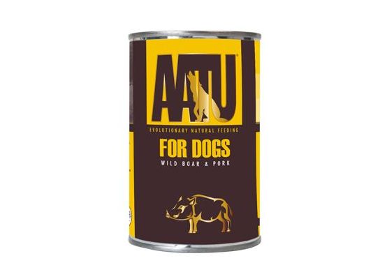 AATU Dog Wild Boar n Pork konz. 400g
