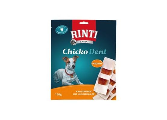 Rinti Dog Chicko Dent Medium pochoutka kuře 150g
